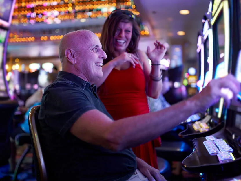 Couple Enjoying casino
