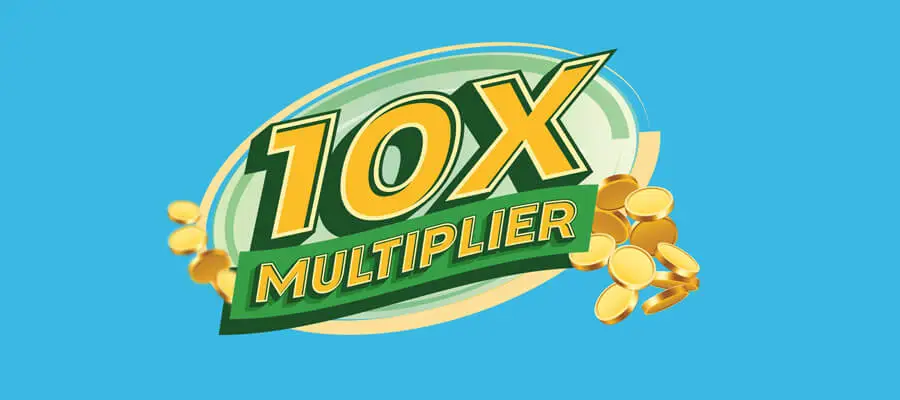10x multiplier promo image