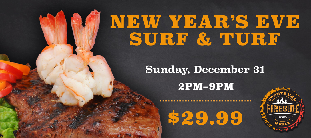 New Year's Eve Surf & Turf