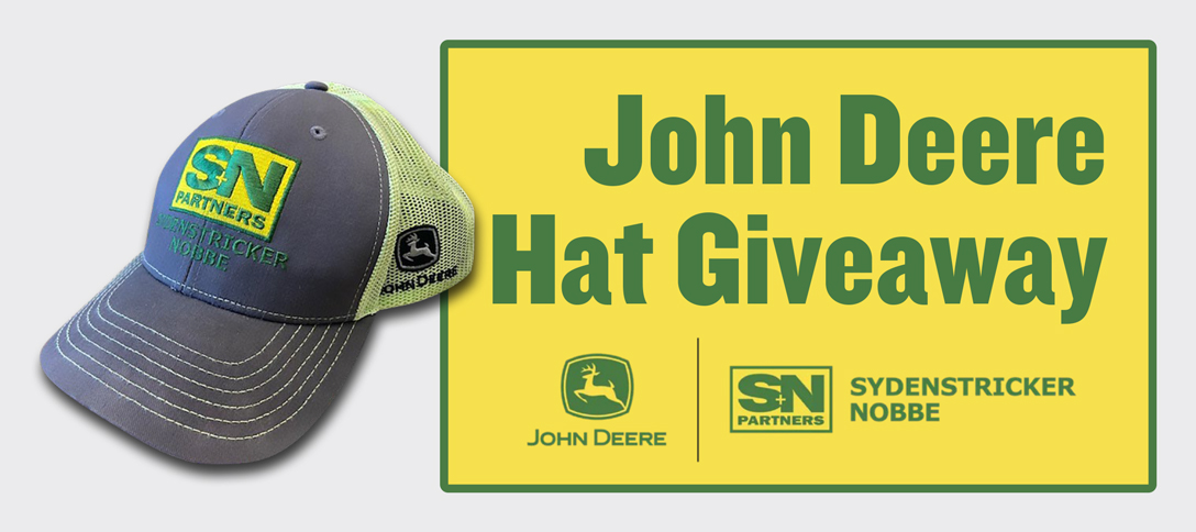 John Deere Hat Giveaway