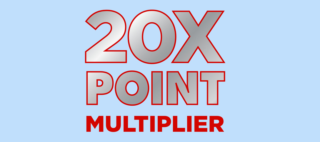 20X Point Multiplier