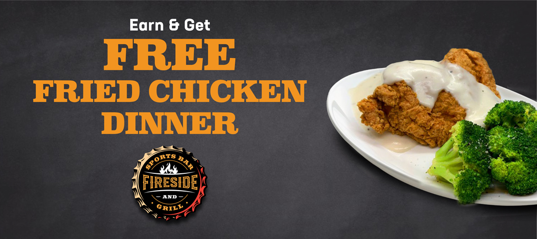 FREE Fried Chicken Dinner