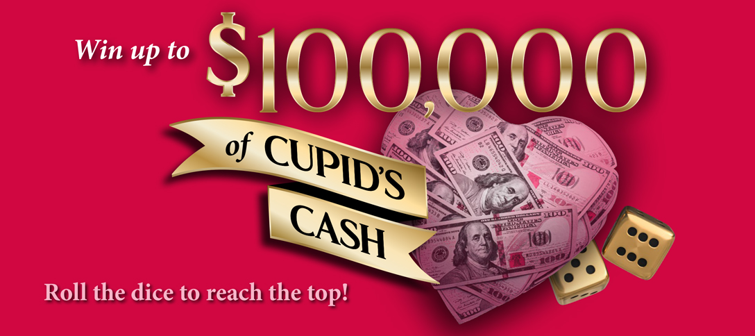 Win Up To $100,000 Of Cupid's Cash