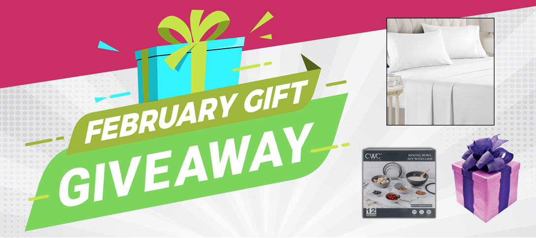 February Gift Giveaway