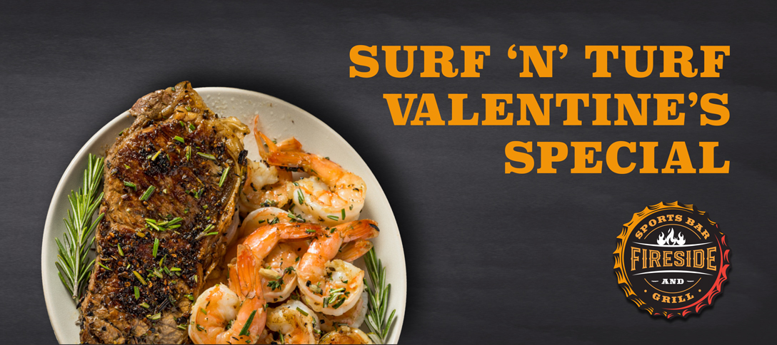 Surf 'N' Turf Valentine's Special