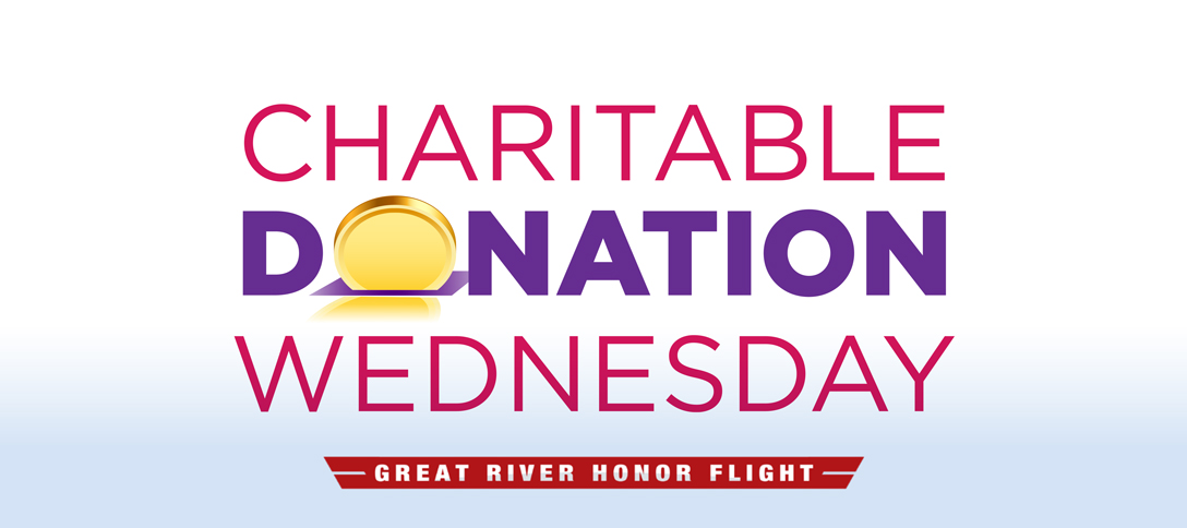 Charitable Donation Wednesday - Great River Honor Flight