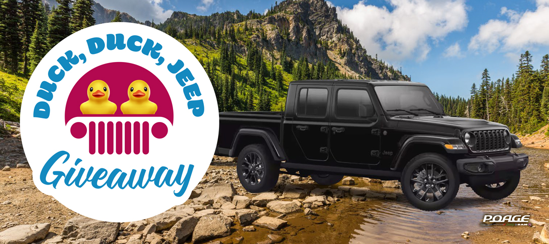 Duck, Duck, Jeep Giveaway