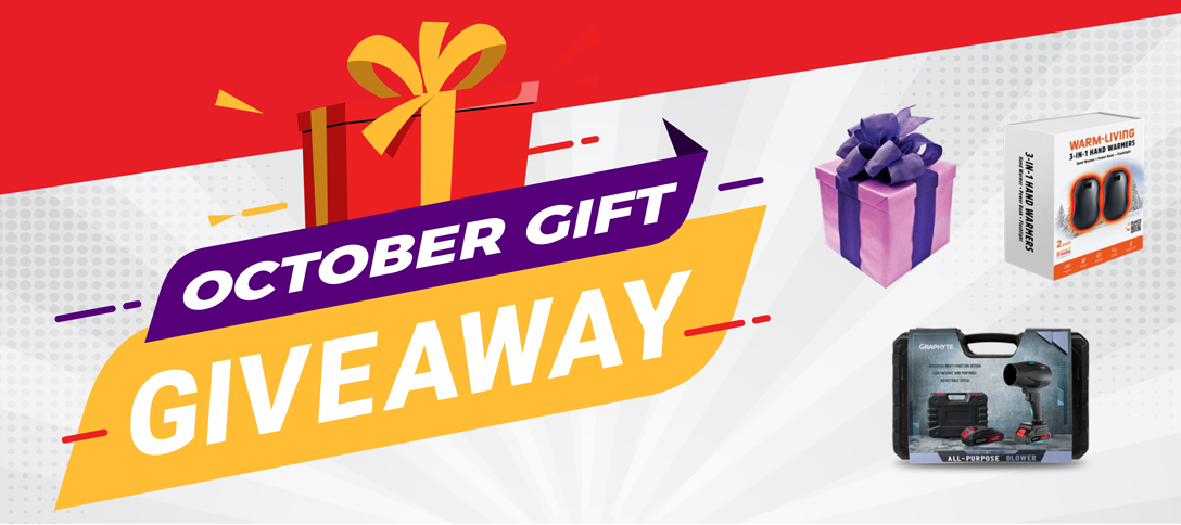 October Gift Giveaway 2025