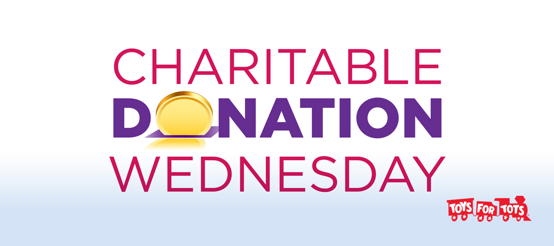 Charitable Donation Wednesday