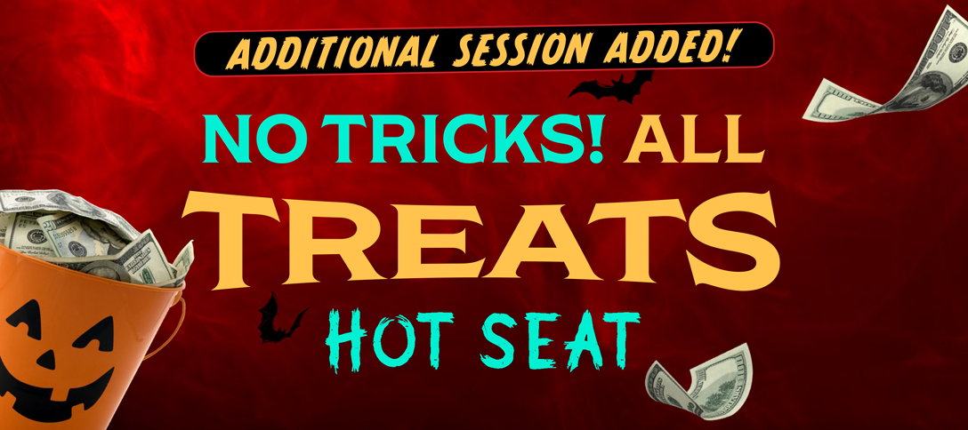 No Tricks! All Treats Hot Seat