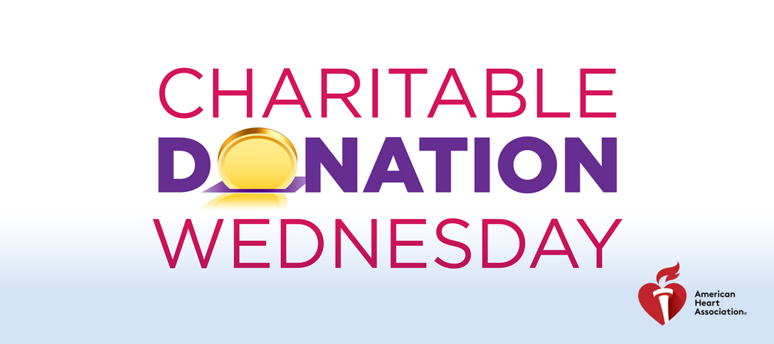 Charitable Donation Wednesday