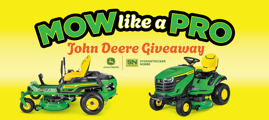 Mow Like A Pro John Deere Giveaway
