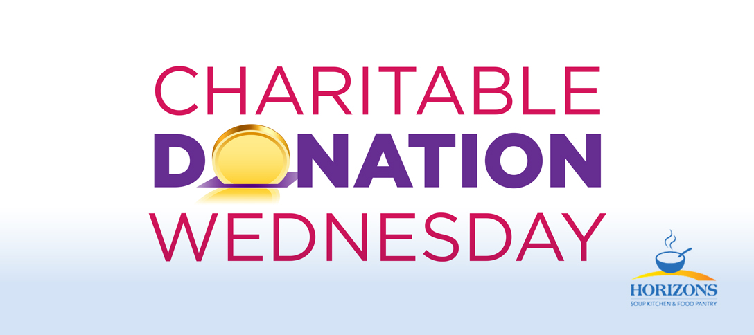 Charitable Donation Wednesday