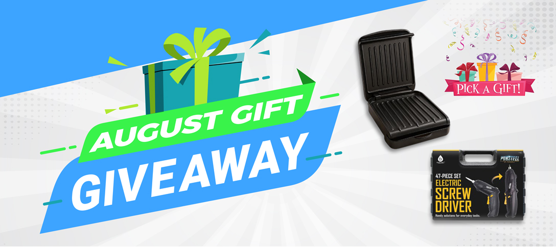 August Gift Giveaway - August 2026