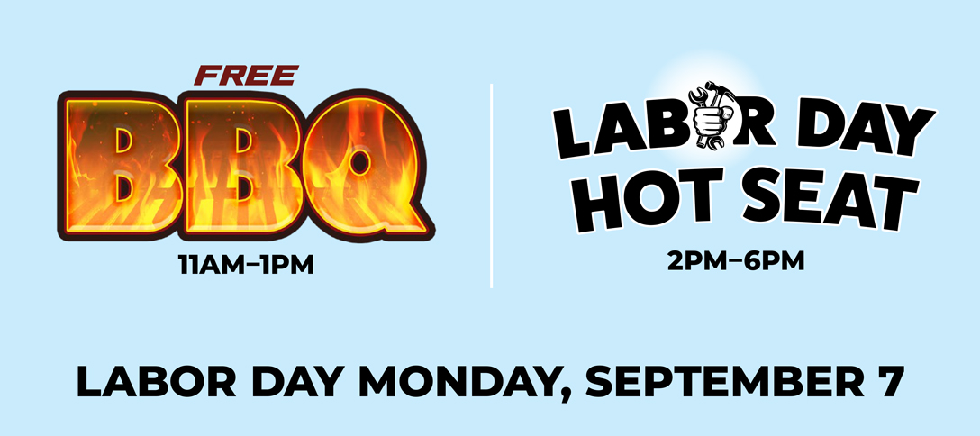 Labor Day Monday Promotions