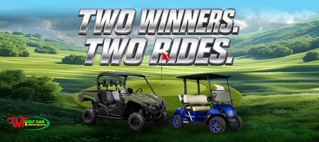 Two Winners. Two Rides.