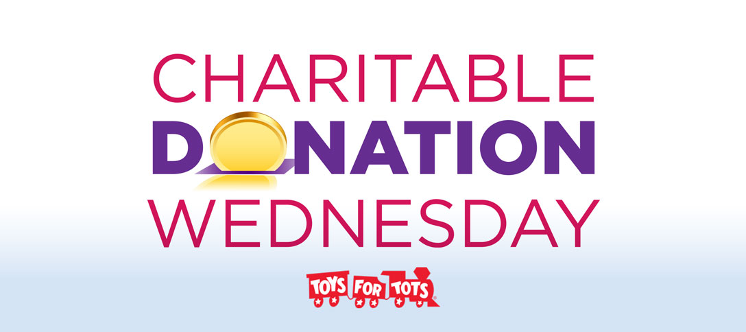 Charitable Donation Wednesday